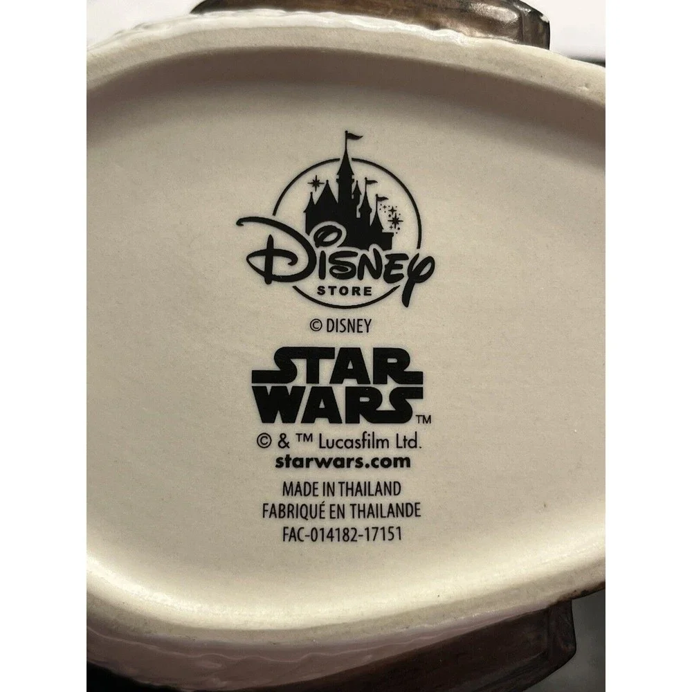 Disney Store Star Wars Porg 24 oz Coffee Cup Mug Ceramic - Picture 7 of 7